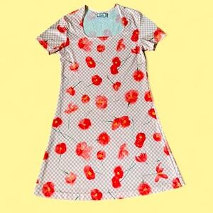 VINTAGE • 90s JOULE PICNIC MINI DRESS S/M